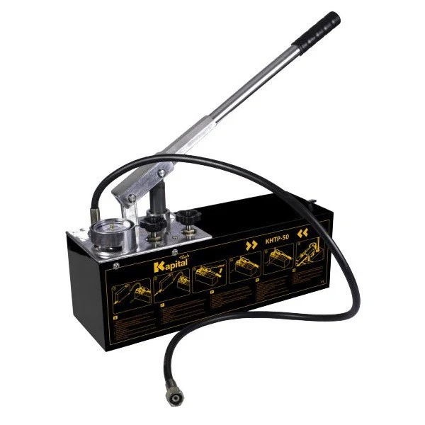 BOMBA DE COMPROBACION MANUAL 50BAR KAPITAL KHTP-50