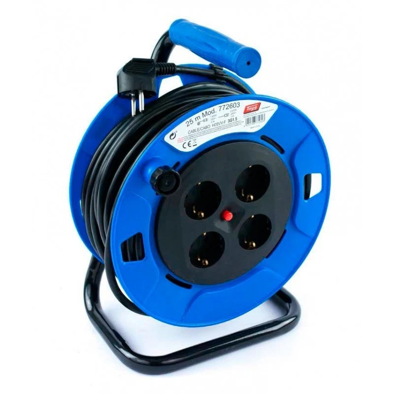 Extensible Eléctrico 50 MT Tayg 4X1,5 IP20