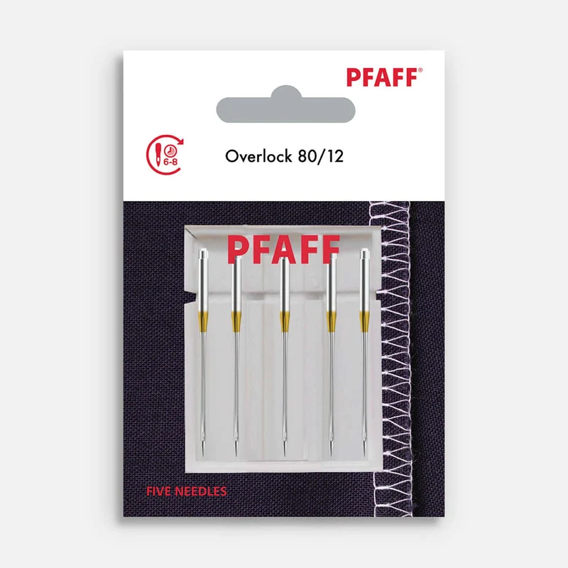PFAFF® Overlock Needles Size 80/12 5-pack