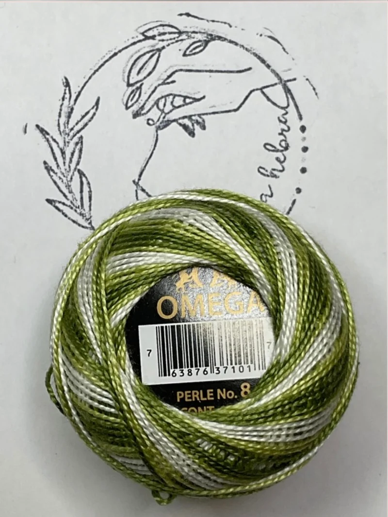 Hilo Perlé #8 Omega - REF.896