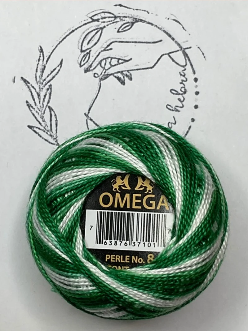 Hilo Perlé #8 Omega - REF.894