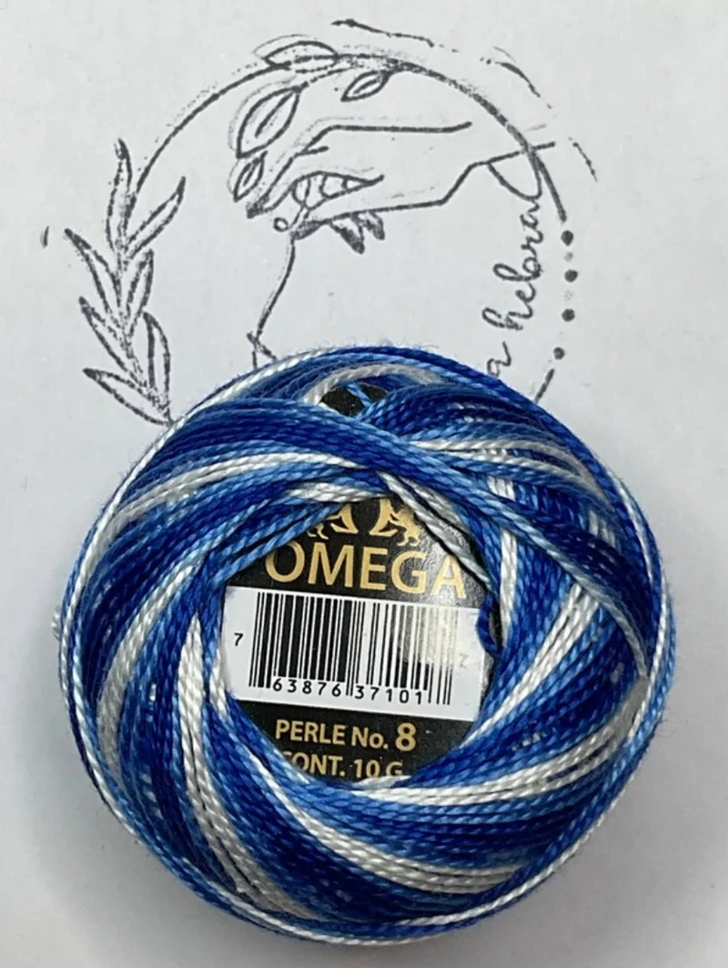 Hilo Perlé #8 Omega - REF.893