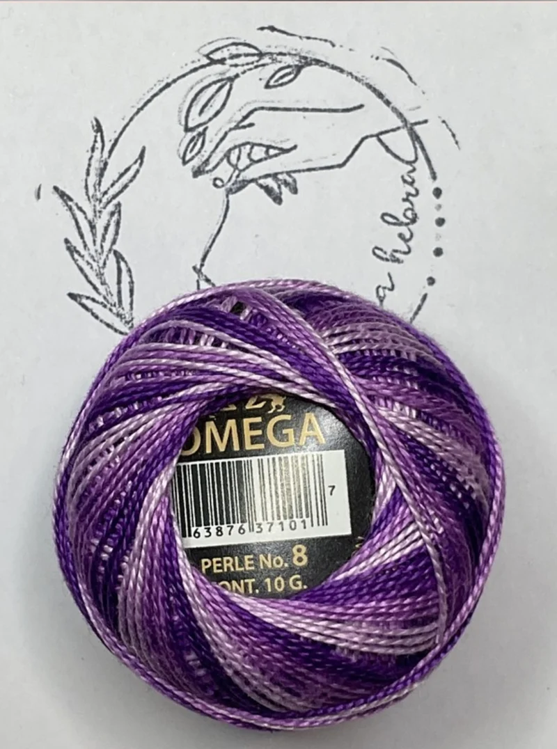 Hilo Perlé #8 Omega - REF.890
