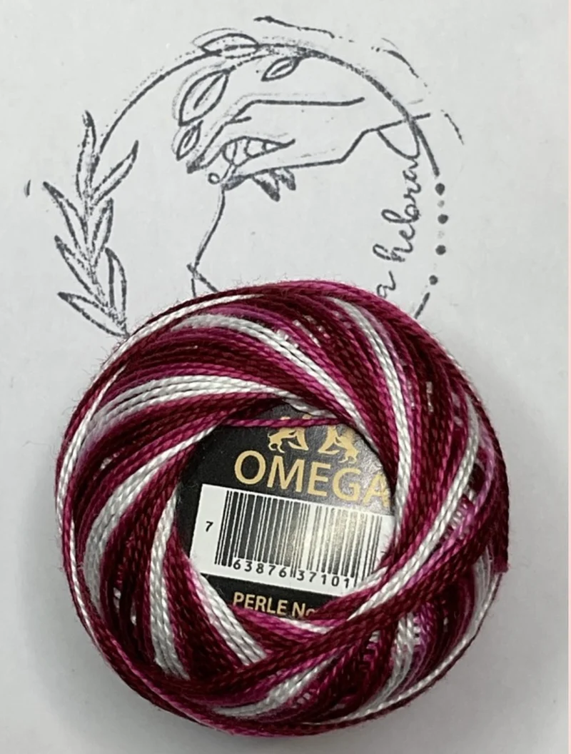 Hilo Perlé #8 Omega - REF.886