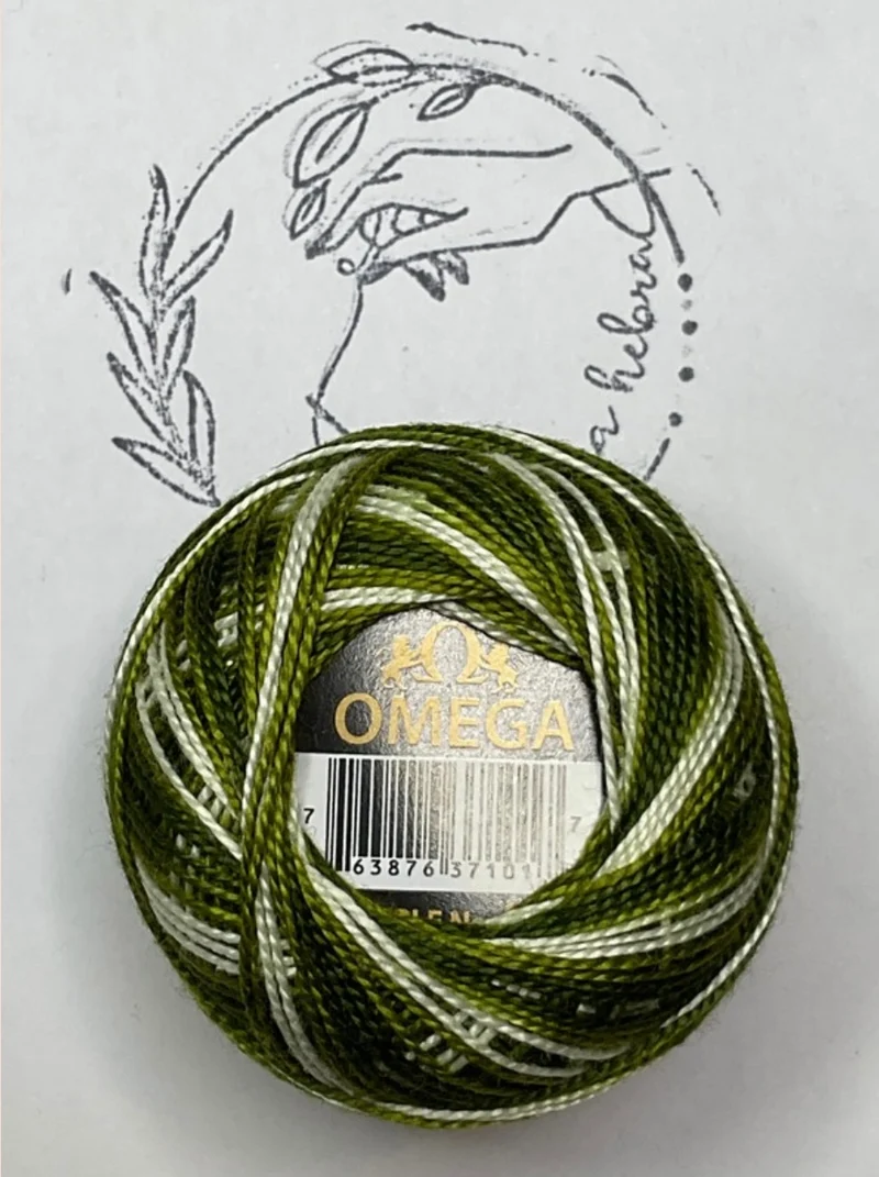 Hilo Perlé #8 Omega - REF.880