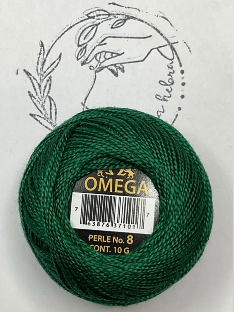 Hilo Perlé #8 Omega - REF.770
