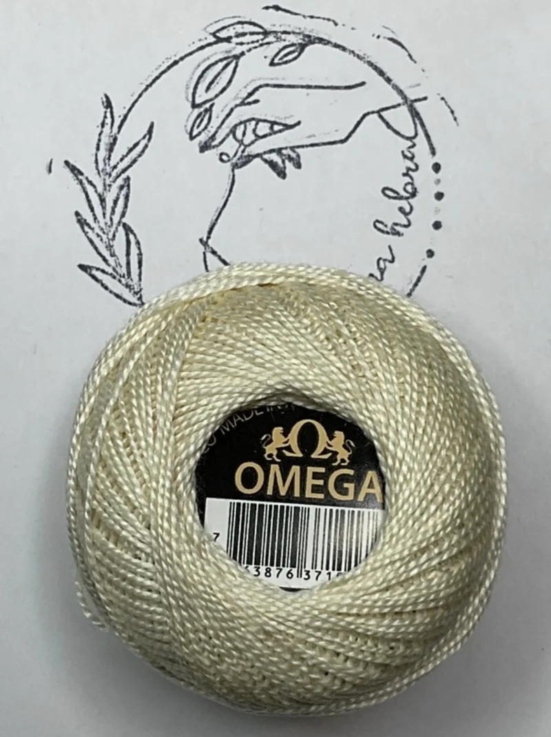 Hilo Perlé #8 Omega - REF.607