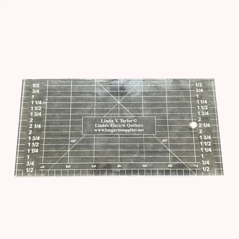 Quilt Ruler Template 4" x 8"