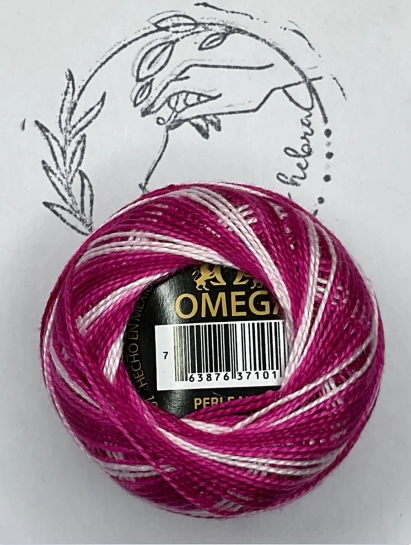 Hilo Perlé #8 Omega - REF.125