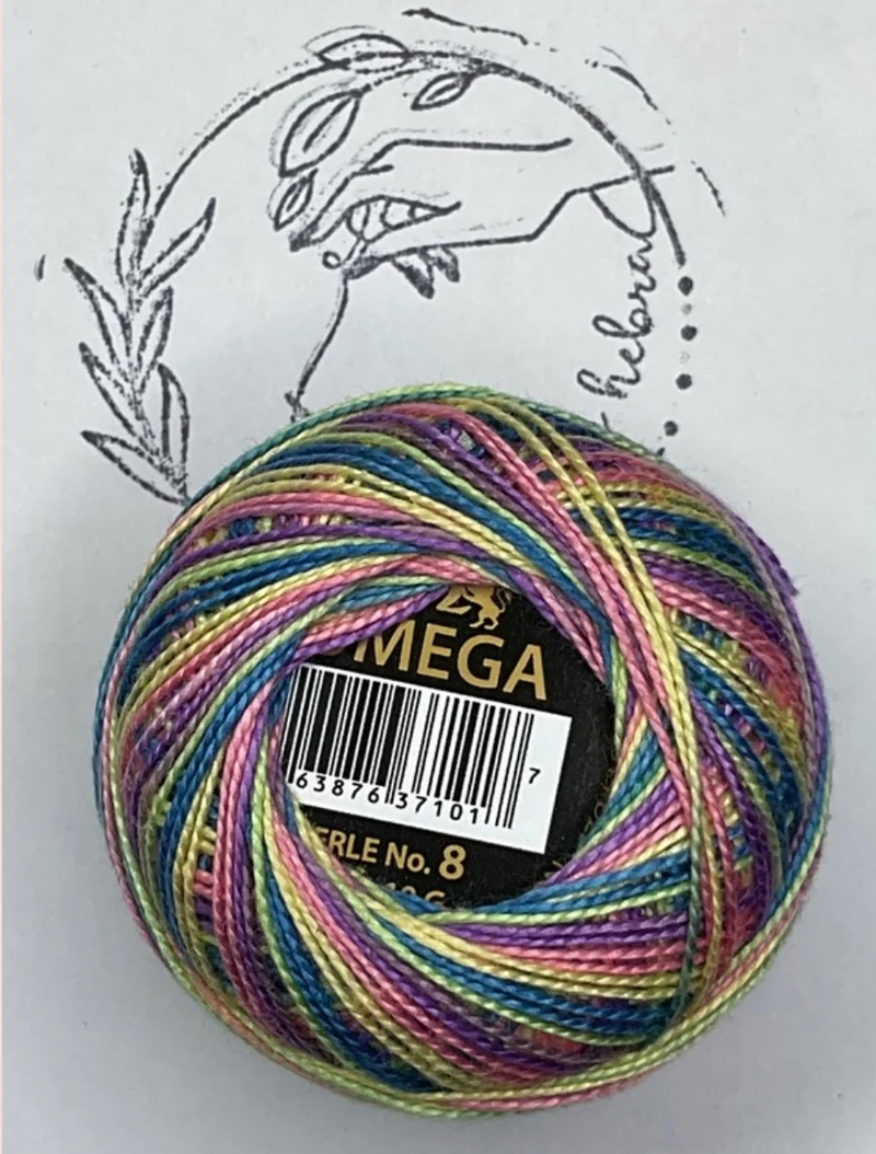 Hilo Perlé #8 Omega - REF.104