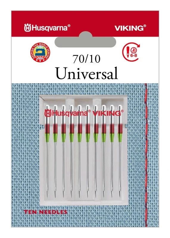 HUSQVARNA® VIKING® Universal Needles Size 70/10 10-pack