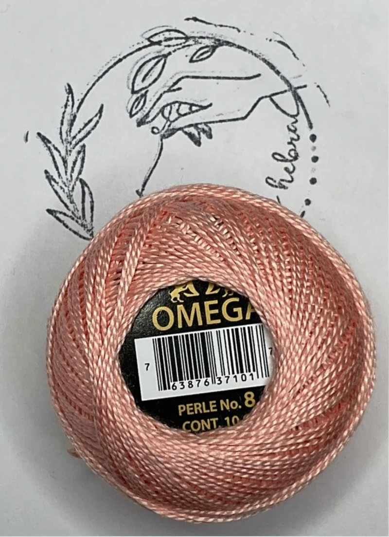 Hilo Perlé #8 Omega - REF.542