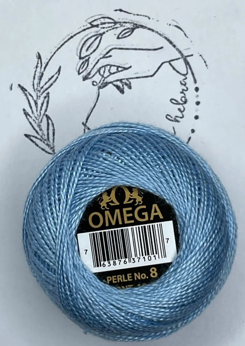 Hilo Perlé #8 Omega - REF.507