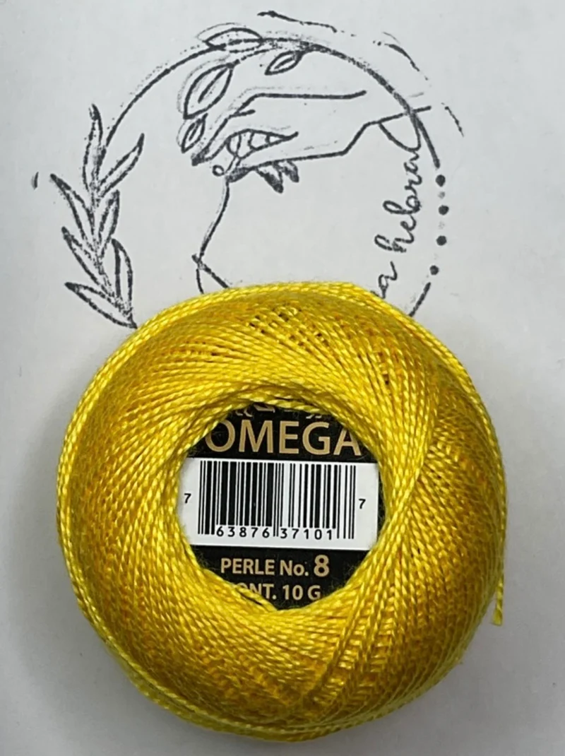 Hilo Perlé #8 Omega - REF.490