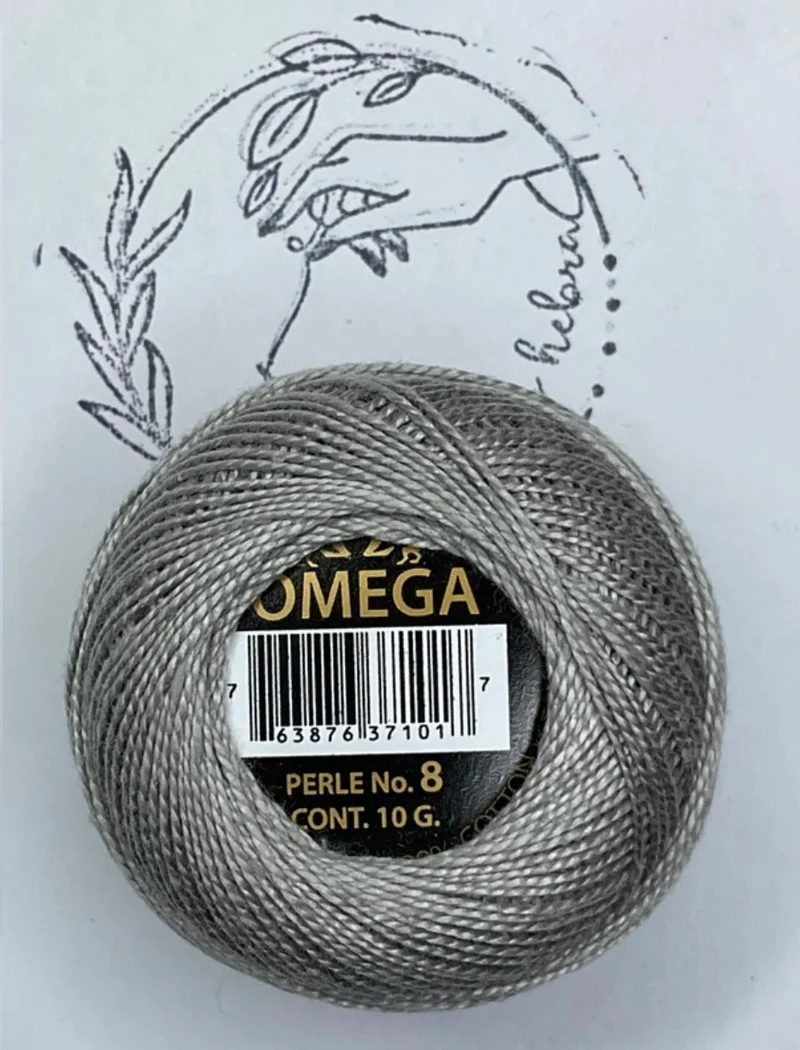 Hilo Perlé #8 Omega - REF.460