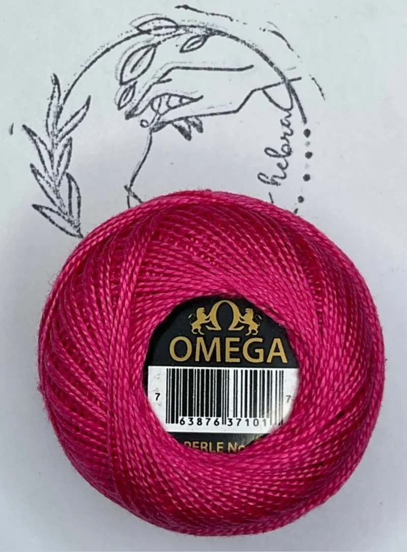Hilo Perlé #8 Omega - REF.440