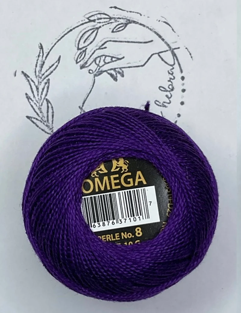 Hilo Perlé #8 Omega - REF.416
