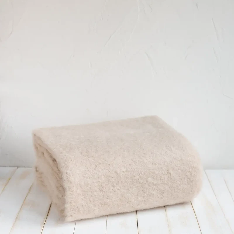 Manta Mohair Crudo