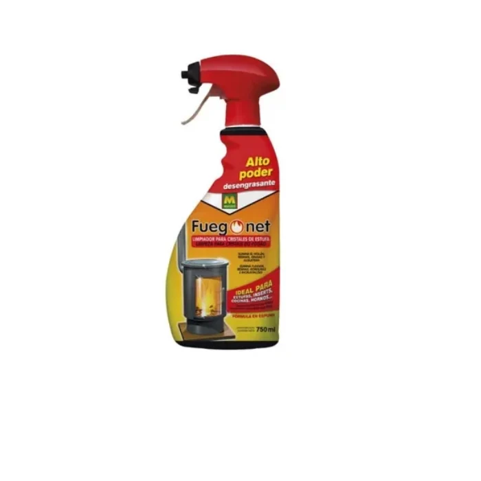 Limpiador para Cristales de Estufa 750ml Fuegonet