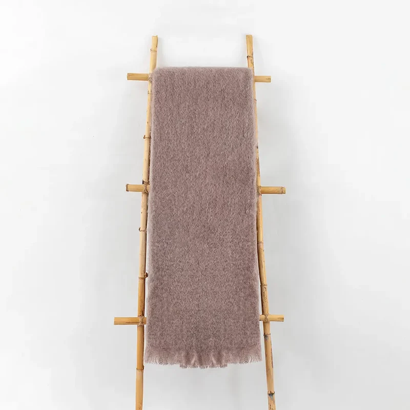 Manta Mohair Visón