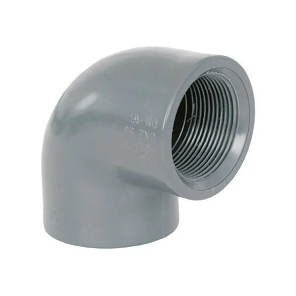 CODO PVC 90º PRESION ROSCAR H/H