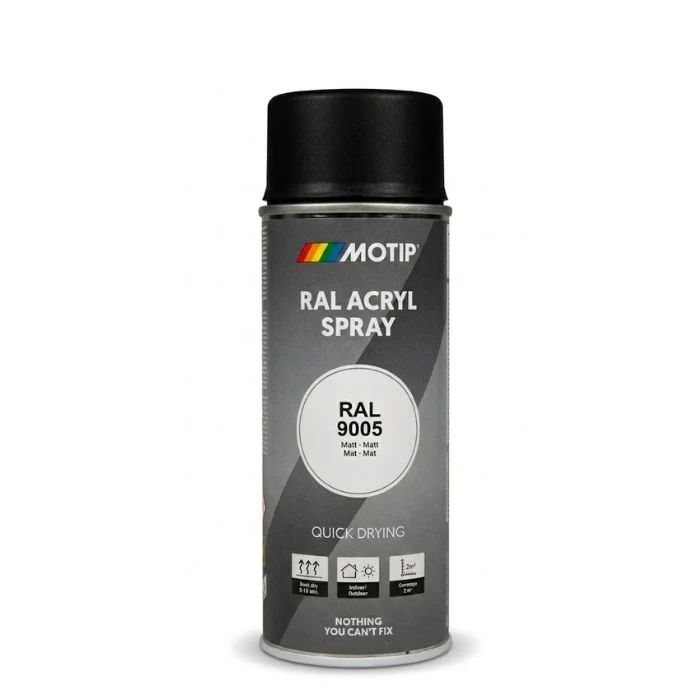 AEROSOL PINTURA ART 400ML RAL 9005 NEGRO MATE
