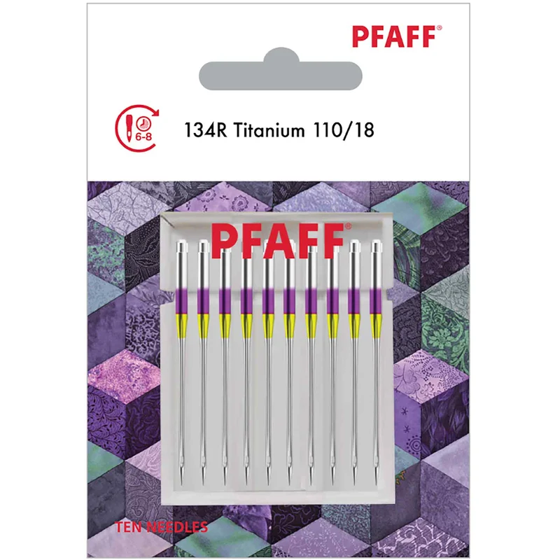 PFAFF® 134R Titanium Needles Size 110/18 10-pack