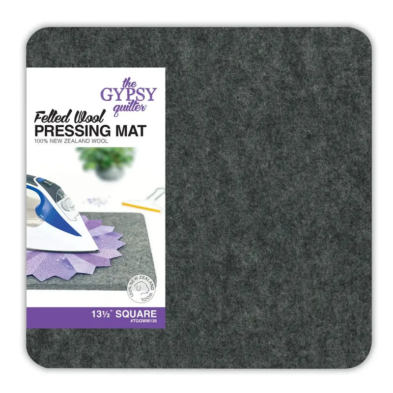Wool Pressing Mat 13-1/2in x 13-1/2in x 1/2in Thick