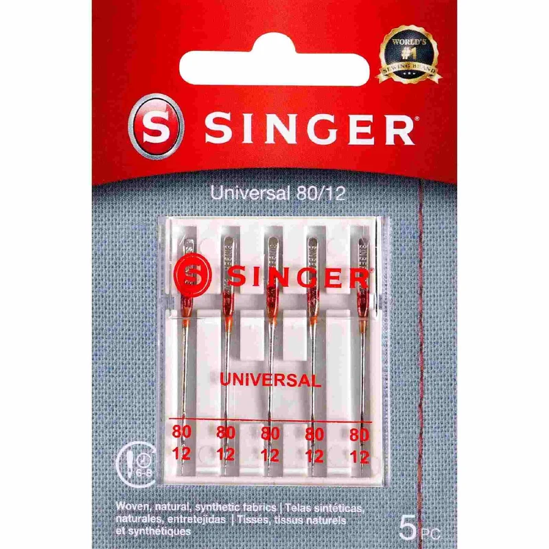 SINGER® 80/12 Universal Needles