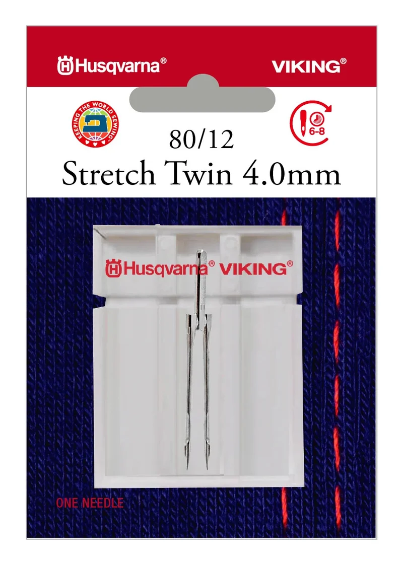 HUSQVARNA® VIKING® Twin Stretch 4.0mm Needle Size 80/12