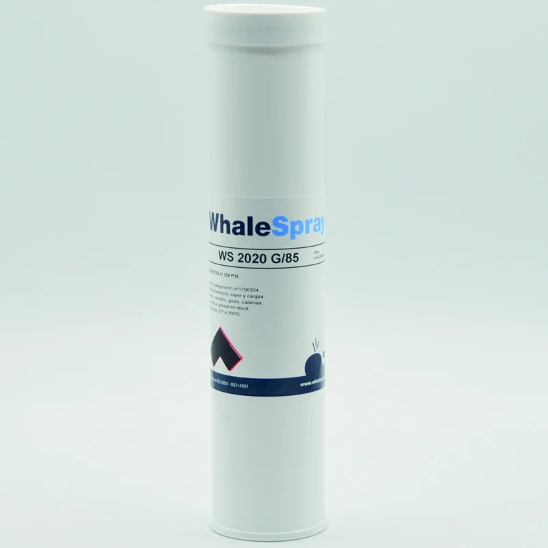 Grasa Sintética Alto Rendimiento + PTFE H1 Whale Spray WS2020 G/85 NLGI 2 400g.