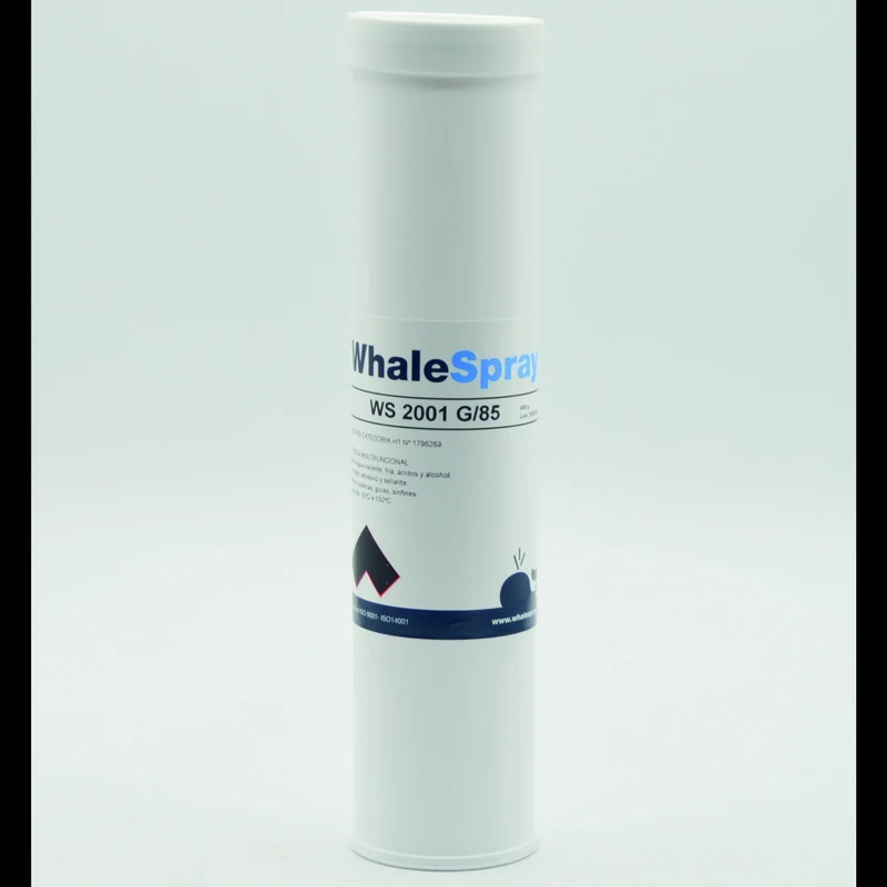 Grasa multifuncional alimentaria H1 Whale Spray WS2001 G/85 NLGI2 400g.