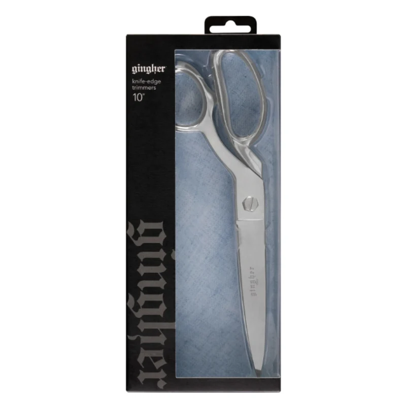 Gingher 10in Knife Edge Bent Scissor