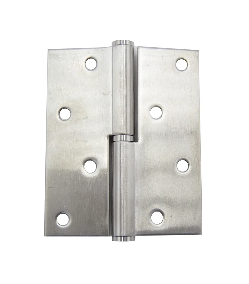 Bisagra inox satinado A-304 139/193 Mod.408 100x82x2,5 Dcha.
