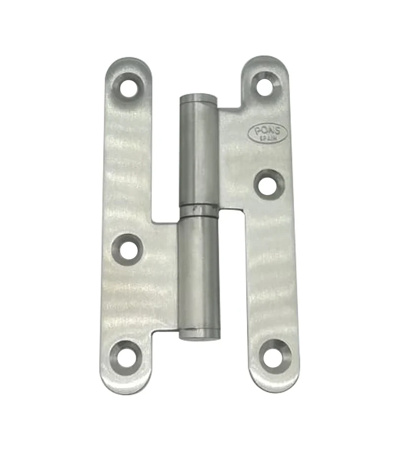 Bisagra inox satinado A-304 137/188 Mod.403 99X55X2 Izq.