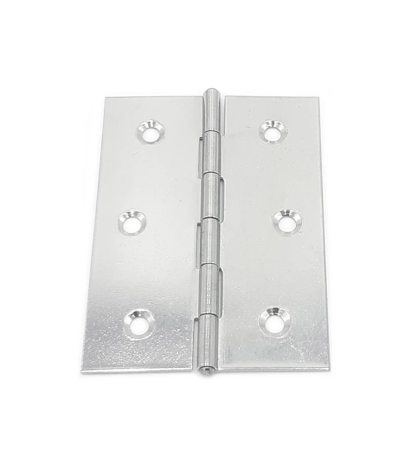 Bisagra plana remate corto inox A-304 Mod.207 101/008 60x40x0,9