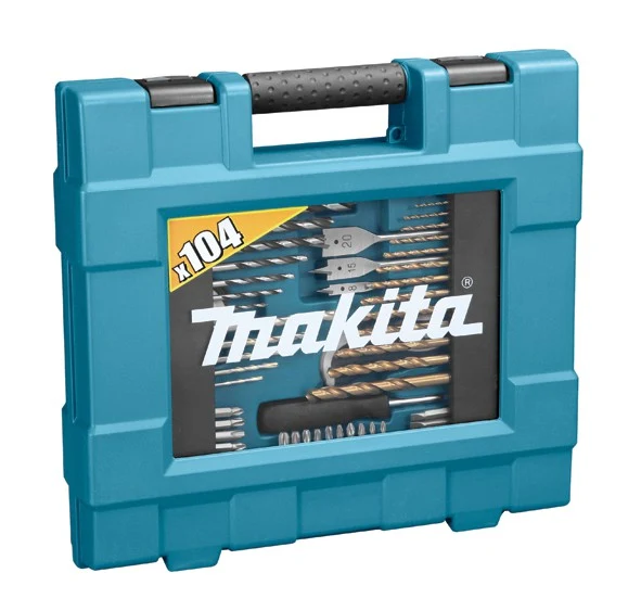 Maletín de brocas y puntas Makita MACCESS 104 piezas D-31778