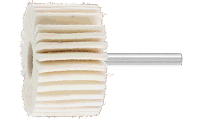 Abanico de fieltro con mango FLS 5030/6 H dura