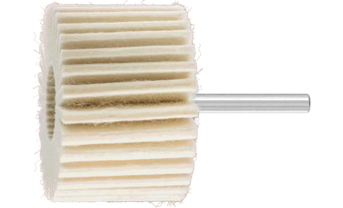 Abanico de fieltro con mango FLS 6040/6 H dura