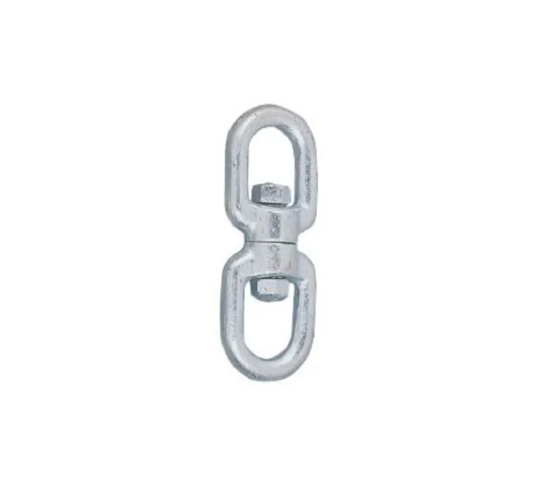 Grillete giratorio galvanizado 1/4" cable 6mm 330014