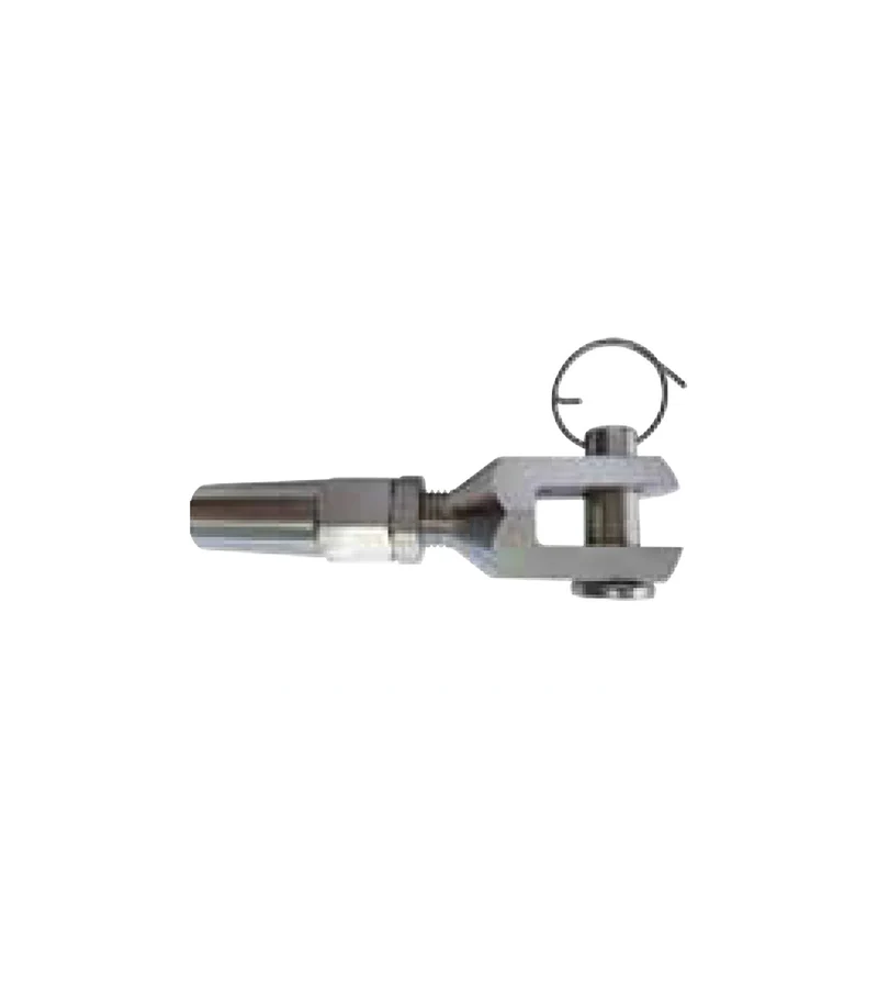 Terminal horquilla manual inox A-316 D-6mm THIE06