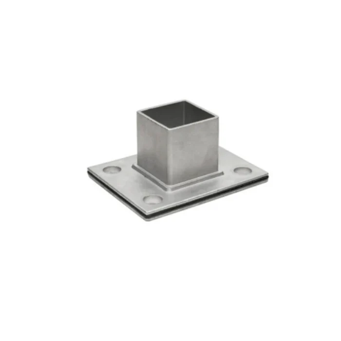 Soporte Base BS-10 para Pasamanos Cuadrado 40x40mm | AISI-316
