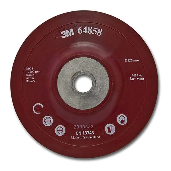 PLATO PLANO M14 ROJO BLANDO 3M D-125 64858