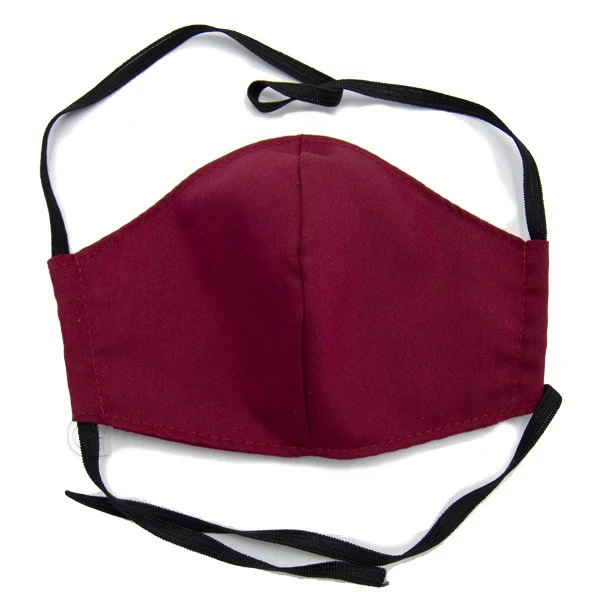 Mascarilla Granate Lisa de tela Talla M