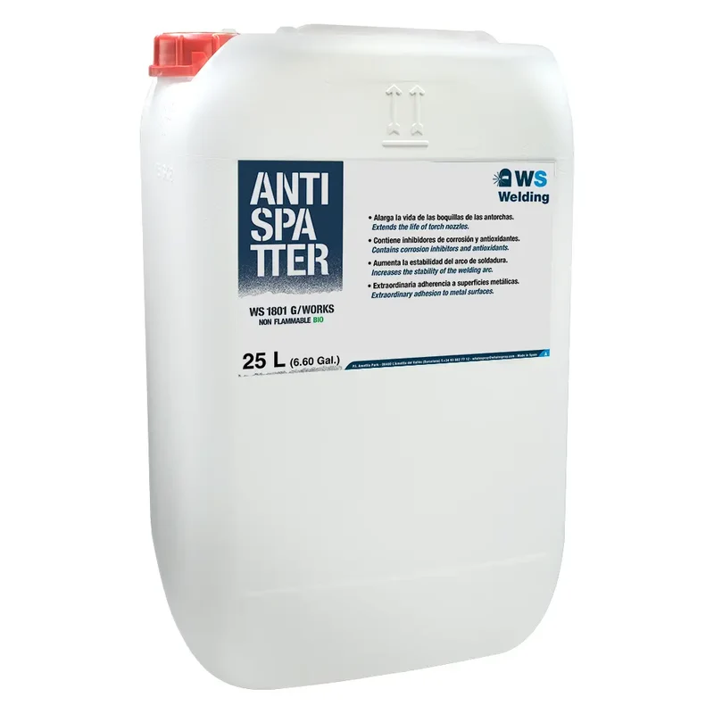 Antiproyecciones Whale Spray WS 1801 G/10 Garrafa de 25L.