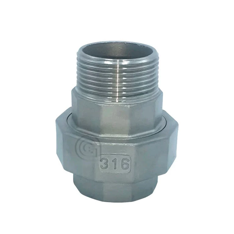 Tuerca Unión de Acero Inoxidable A-316 con rosca Macho / Hembra Figura 341 CINOX