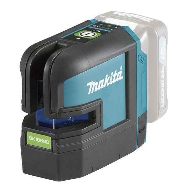 Nivel Láser Cruz Makita SK106GDZ 12V Verde