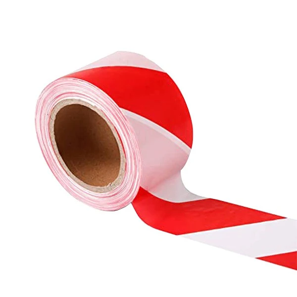 ROLLO CINTA BALIZA BLANCA/ROJA 70MMX200M