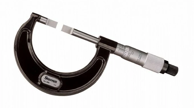 MICROMETRO PARA RANURAS STARRETT 0-25 486MP-25