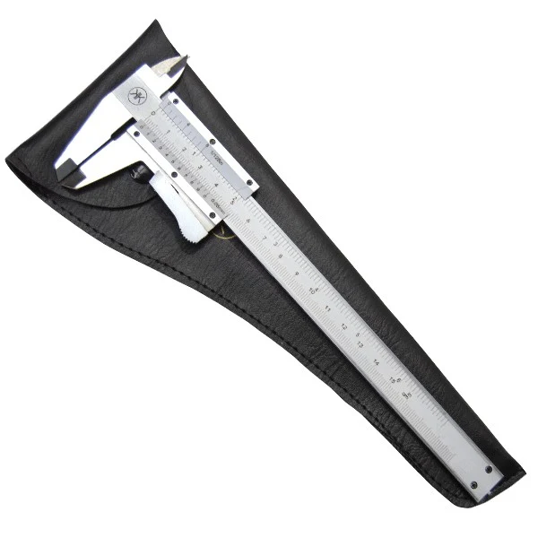 Calibre de acero inoxidable 150mm.